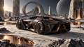 Basalt Seed futuristic digital art by WarpLuxe