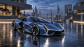 Origami Pulse futuristic digital art by WarpLuxe