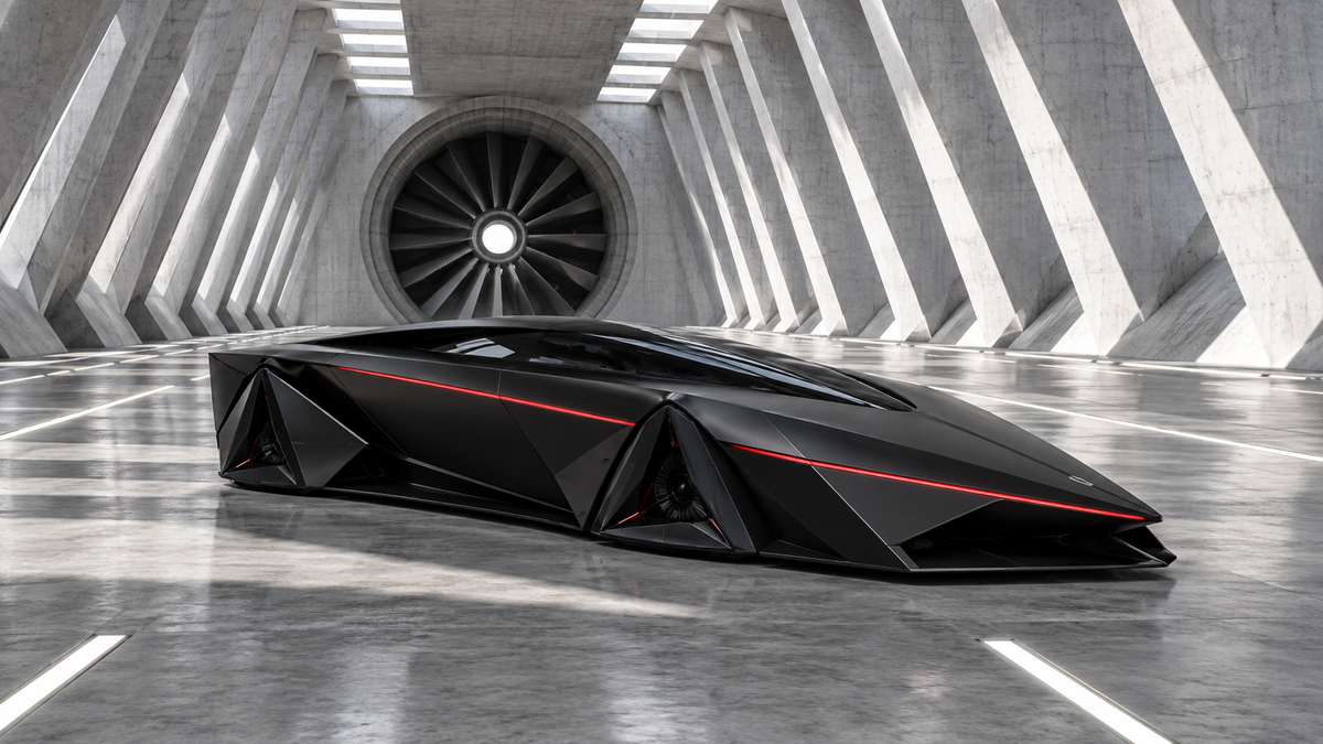 Vector Wraith futuristic digital art by WarpLuxe